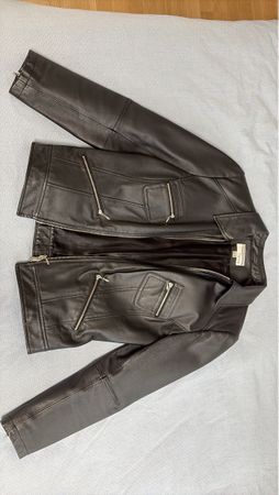 Damen Lederjacke Heine schwarz neuwertiger Zustand