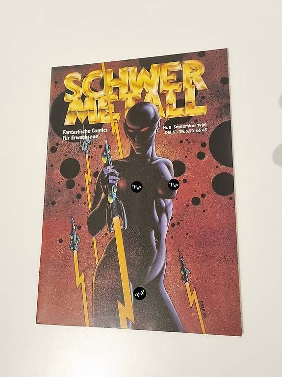 Comics: Schwermetall Nr. 8 September 1980 – Gebraucht aus Gland von Khazmur1