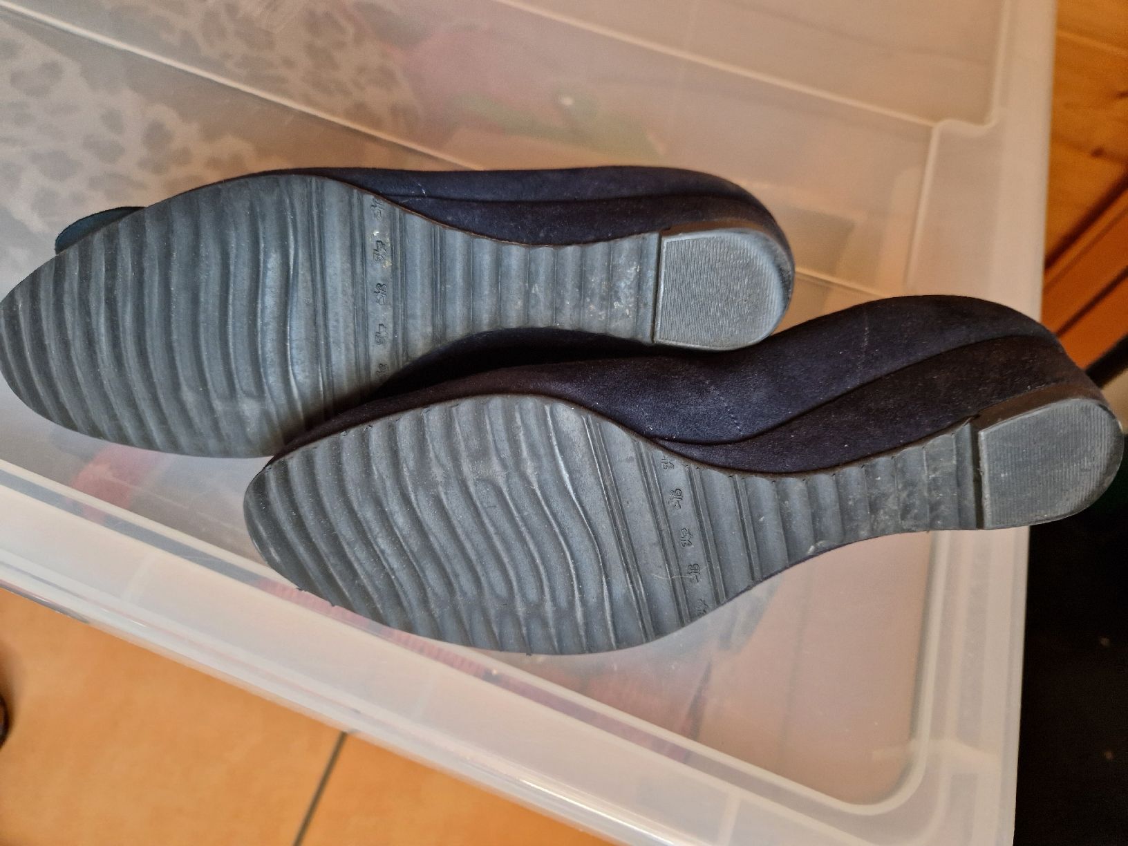 Kaiser Scarpe da donna: Ballerina Peter Kaiser 37 navy – Usato da Lichtensteig venduto da Cocabana_16 4
