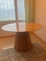 Runder Esstisch „Tello“ (Eiche lackiert) 120cm Durchmesser
