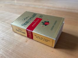 Notizbuch als Zigarettenschachtel