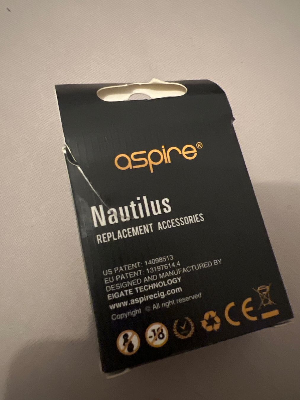 Aspire Altri Prodotti per fumatori: ASPIRE Nautilus tank de remplacement – Usato da Bouveret venduto da Feelgoodtrading 1
