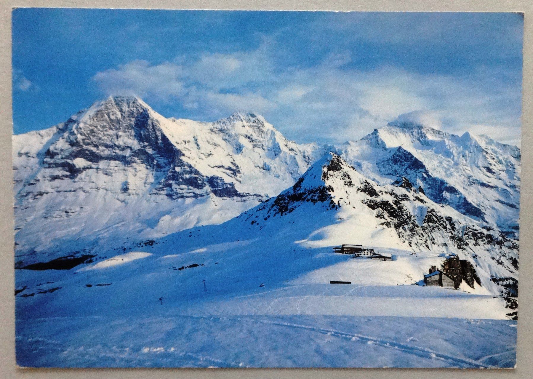 Cartoline postali: Bergstation und Rest. Männlichen, Grindelwald – Usato da Fétigny venduto da Billy2miny