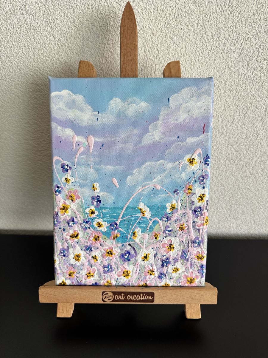 Dipinti: Gemälde Floral Sky – Nuovo e nell'imballaggio originale da Granges VS venduto da rvn
