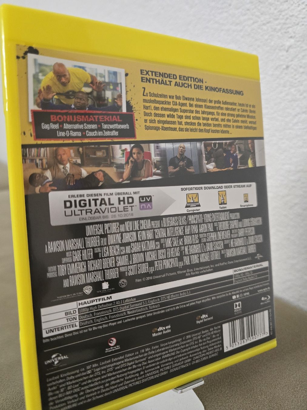 Tous les DVDs: Central Intelligence Bluray – Neuf (Voir description) à Lyss par KiS12 1