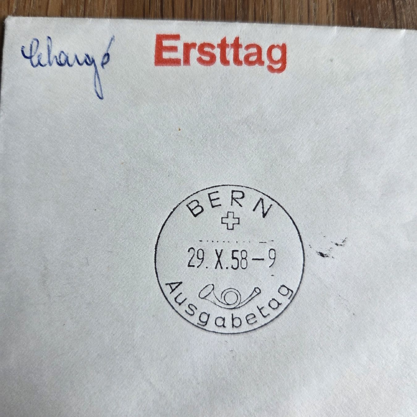 Tous les timbres: Ersttag Brief mit Top Briefmarke 1958 – D'occasion à Stans par Ducati16 5