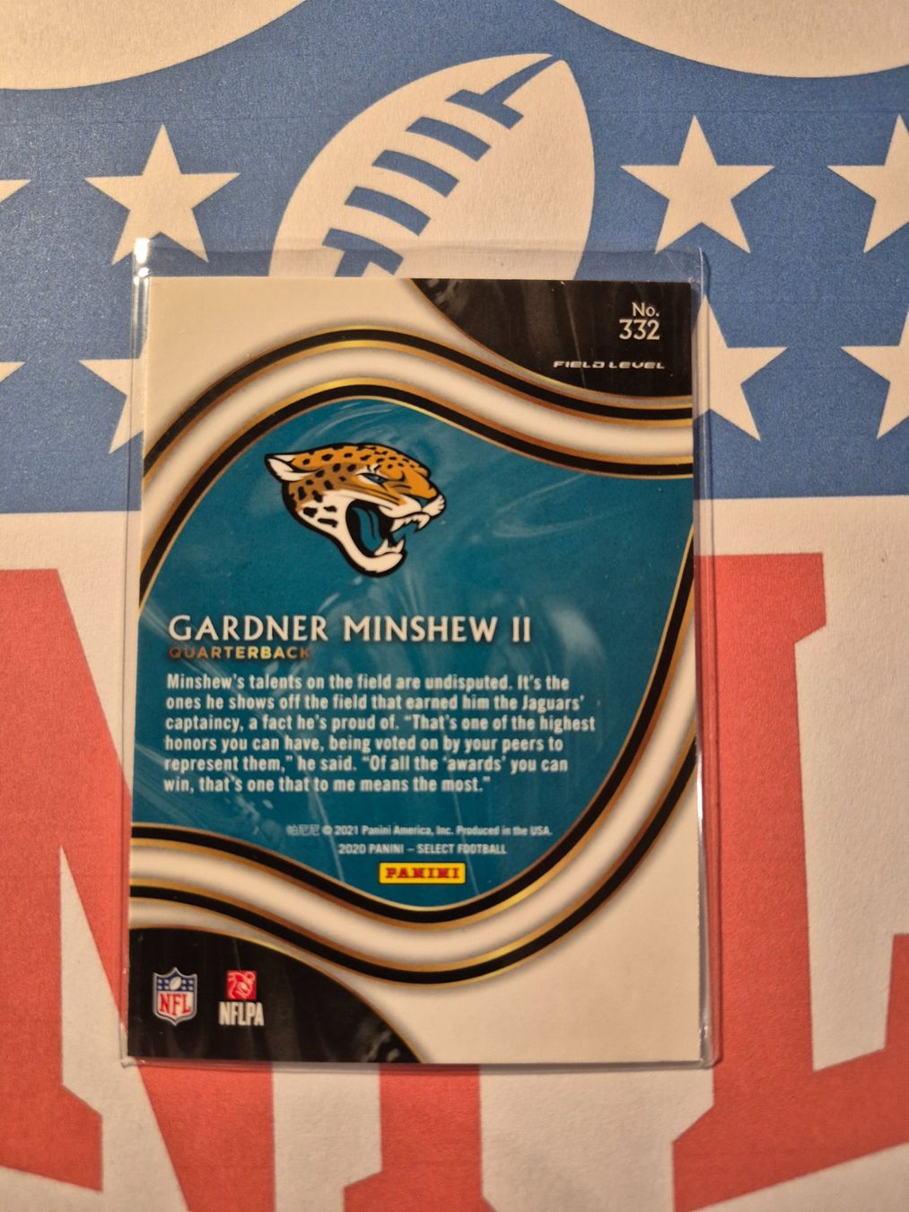 Panini Carte collezionabili: NFL Gardner Minshew Jacksonville Jaguars – Usato da Treiten venduto da Sauber73 1