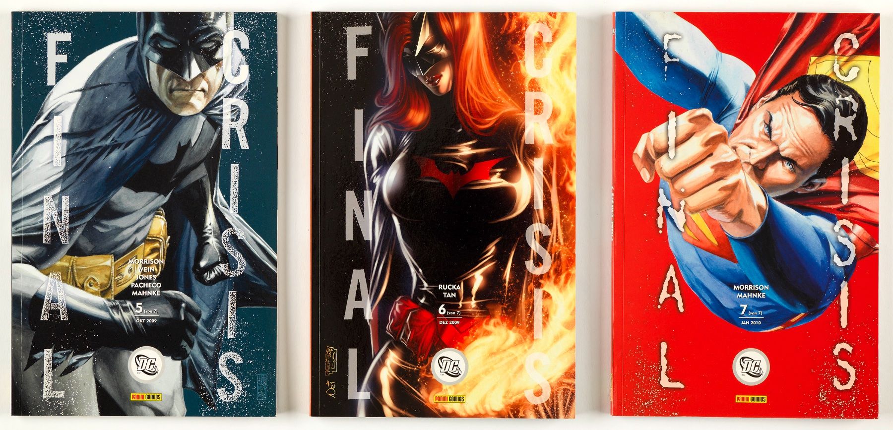 Fumetti: FINAL CRISIS #1-7 von GRANT MORRISON + 3-D BRILLE – Usato da St. Gallen venduto da kobayashi-maru 3