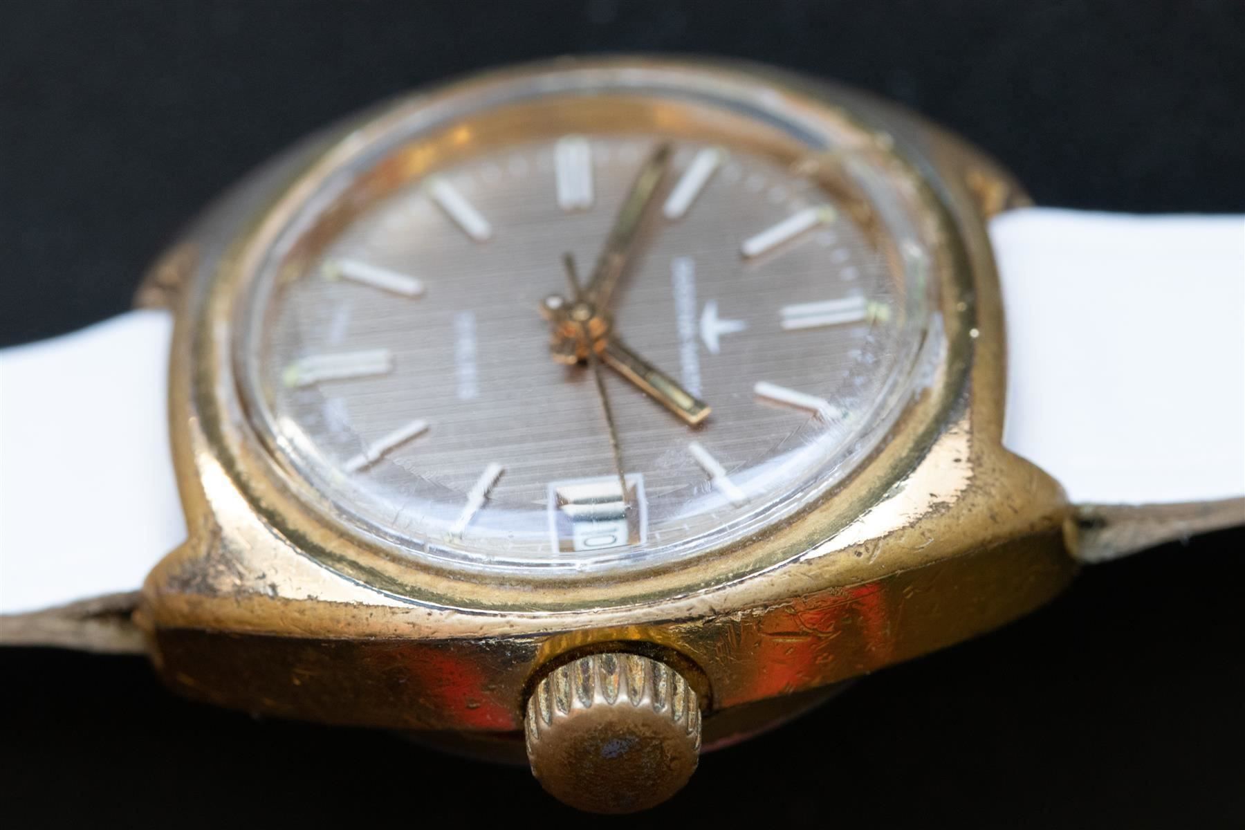 Dugena Orologi: Dugena-Matic Date Automatic Damenuhr / Markenuhr  -7M – Usato da Zürich venduto da papsas 2