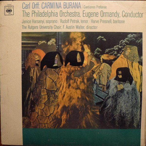 Dischi in vinile: Orff /Philadelphia Orchestra/Ormandy: Carmina Burana LP – Nuovo (secondo la descrizione) da Steinhausen venduto da Vilivinili