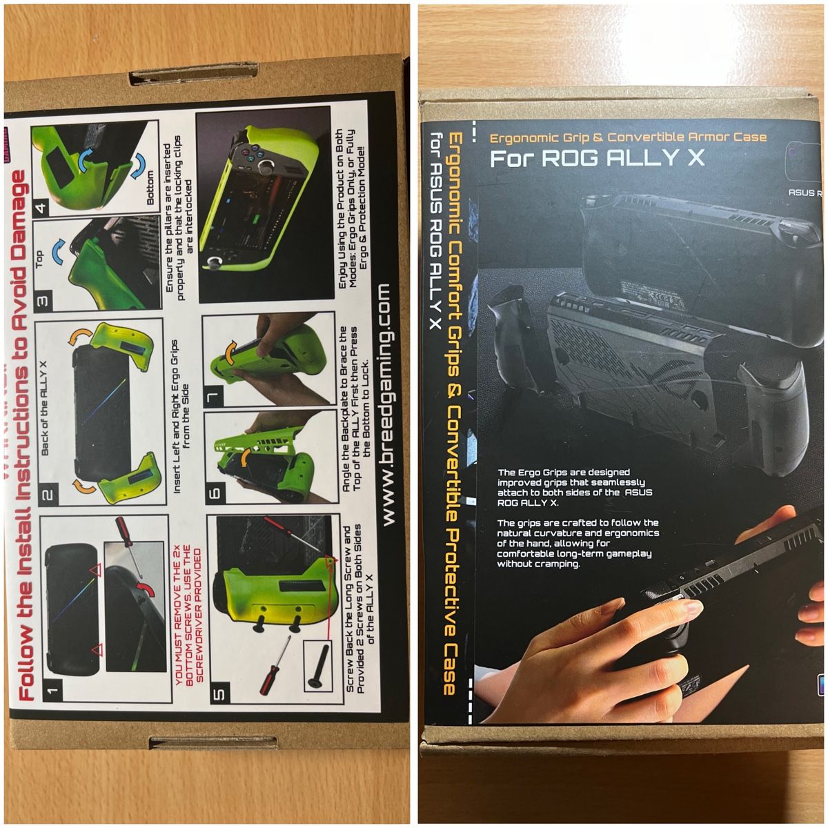 Custodie protettive: Rog Ally X Grip – Nuovo (secondo la descrizione) da Dielsdorf venduto da RetroMeister 1