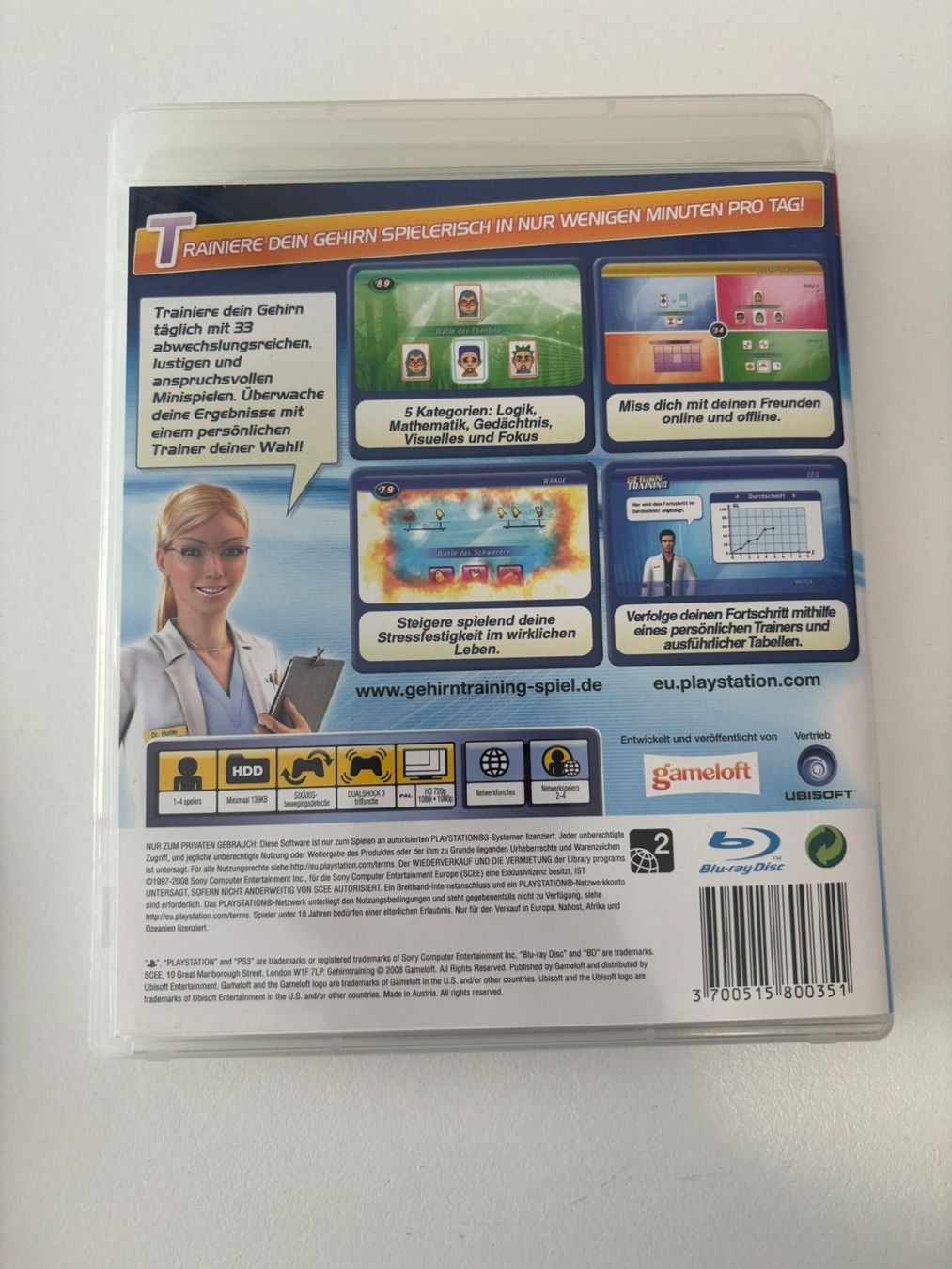 Giochi: Gehirntraining (PS3) – Usato da Herisau venduto da Seyashop1 2
