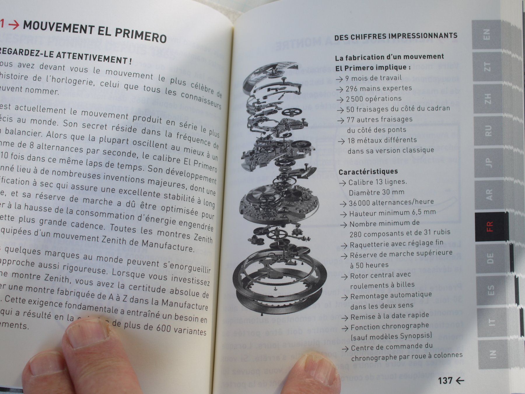 Bücher: Zenith El Primero Booklet Handbuch December 2015 – Gebraucht aus Gross von Retro20 2