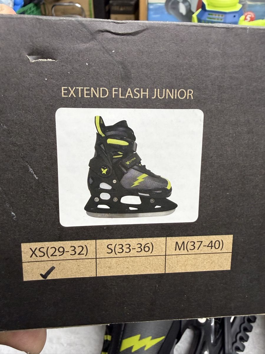 Pattini da ghiaccio: Patins EXTEND Flash Junior (29-32)  !comme neuf – Usato da Chenens venduto da anasantos90 8