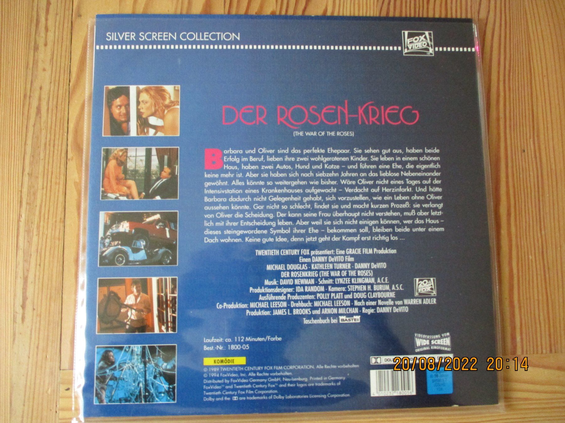 Tous les DVDs: Der Rosenkrieg - Laserdisc – D'occasion à Liestal par Disc-Point 1