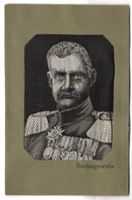 Seiden-AK Kronprinz Rupprecht von Bayern