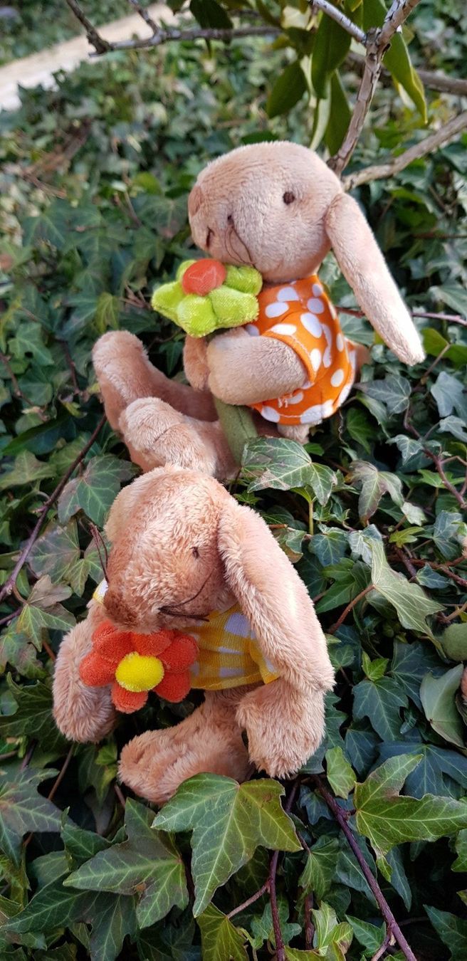 Tutte le decorazioni: FRÜHLINGS - DEKO - 3 Plüschhasen – Usato da Nottwil venduto da echtMOMO 8