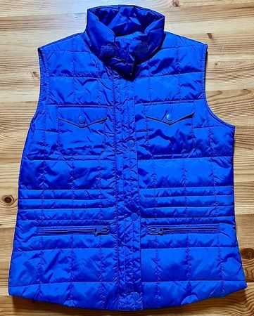 Gilet bleu taille S