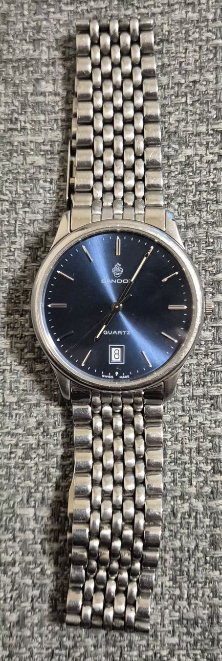 Sandoz Orologi: Sandoz  pour homme, acier inoxydable. – Usato da Genève venduto da BKYB 1