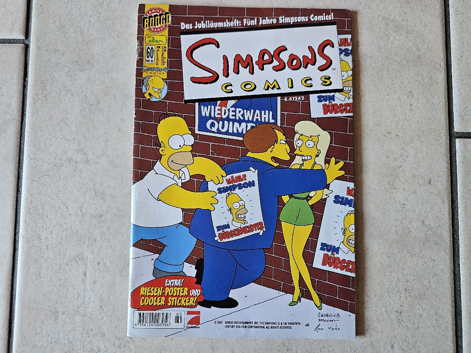 Comics: Simpsons Comic  -  Heft #60 – Gebraucht aus Schneisingen von backstore24