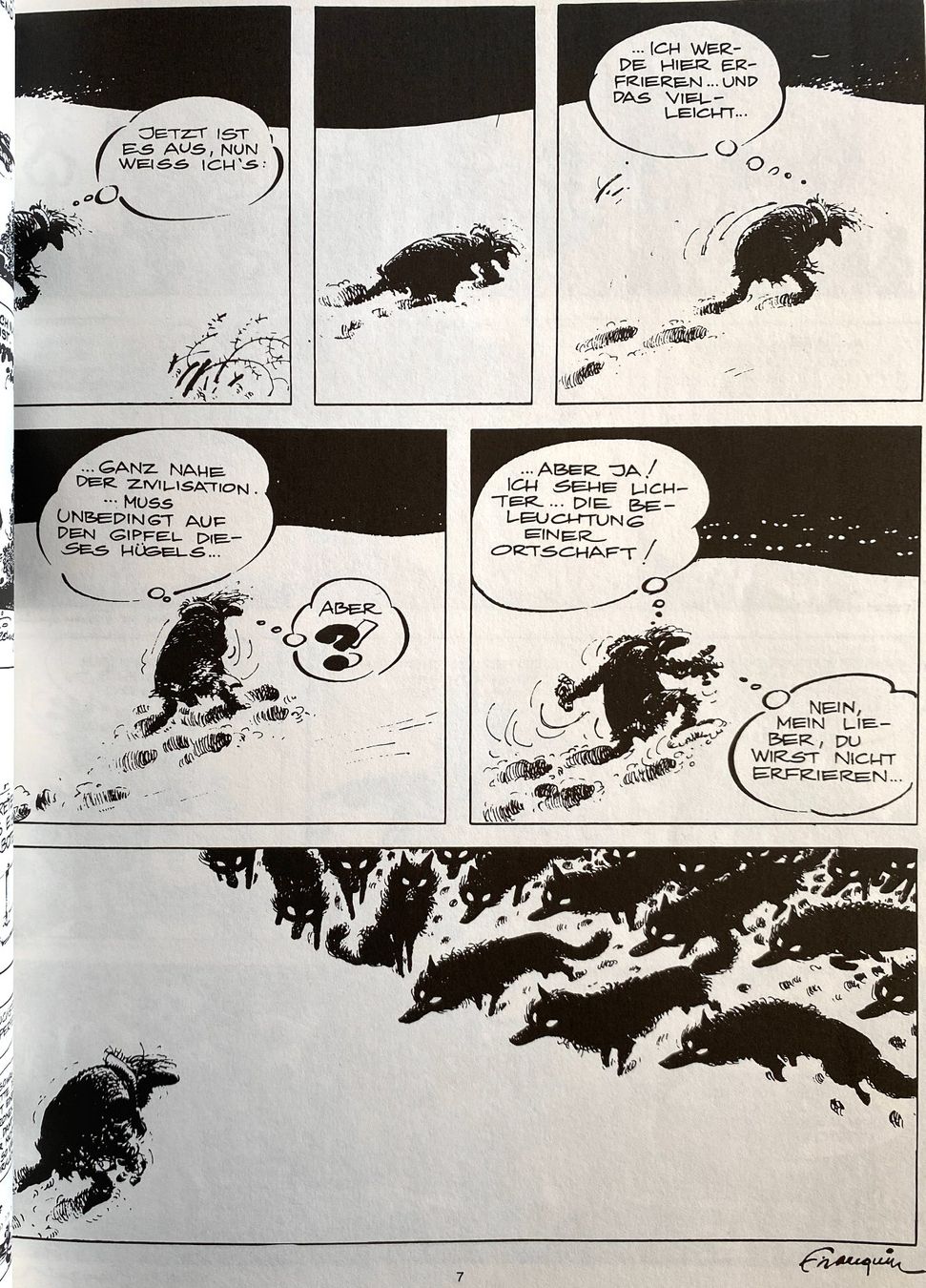 Fumetti: André Franquin "Scharze Gedanken" – Usato da Bern venduto da christianz02 1