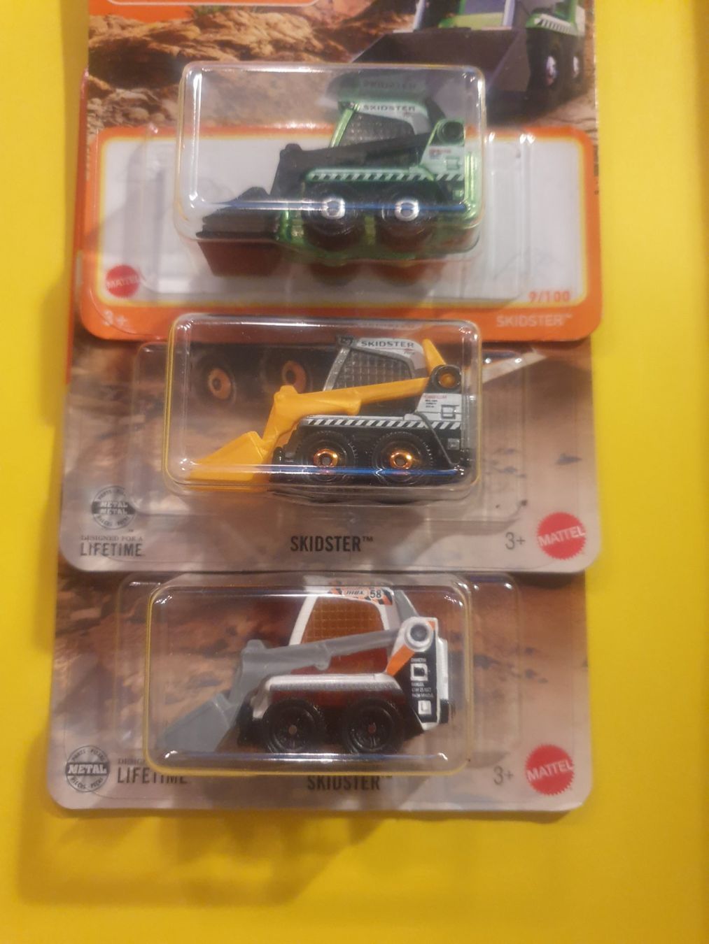 Matchbox Modellini d'auto: 3 x Matchbox SKIDSTER – Nuovo e nell'imballaggio originale da Oftringen venduto da Rotor 3