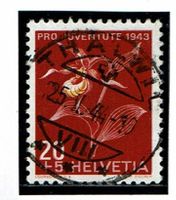 Pro Juventute J107 Vollstempel Thalwil ZH
