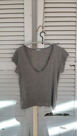 Soft Grey T-Shirt, Grösse M, Grau