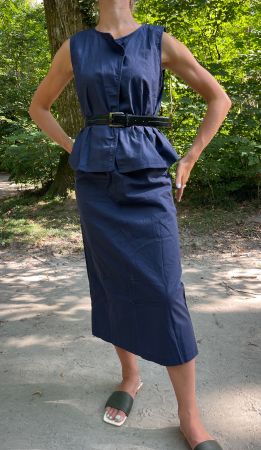 Glamour Set di Lino-M/L-nuovo👌feste👌vacanze👌l’estate