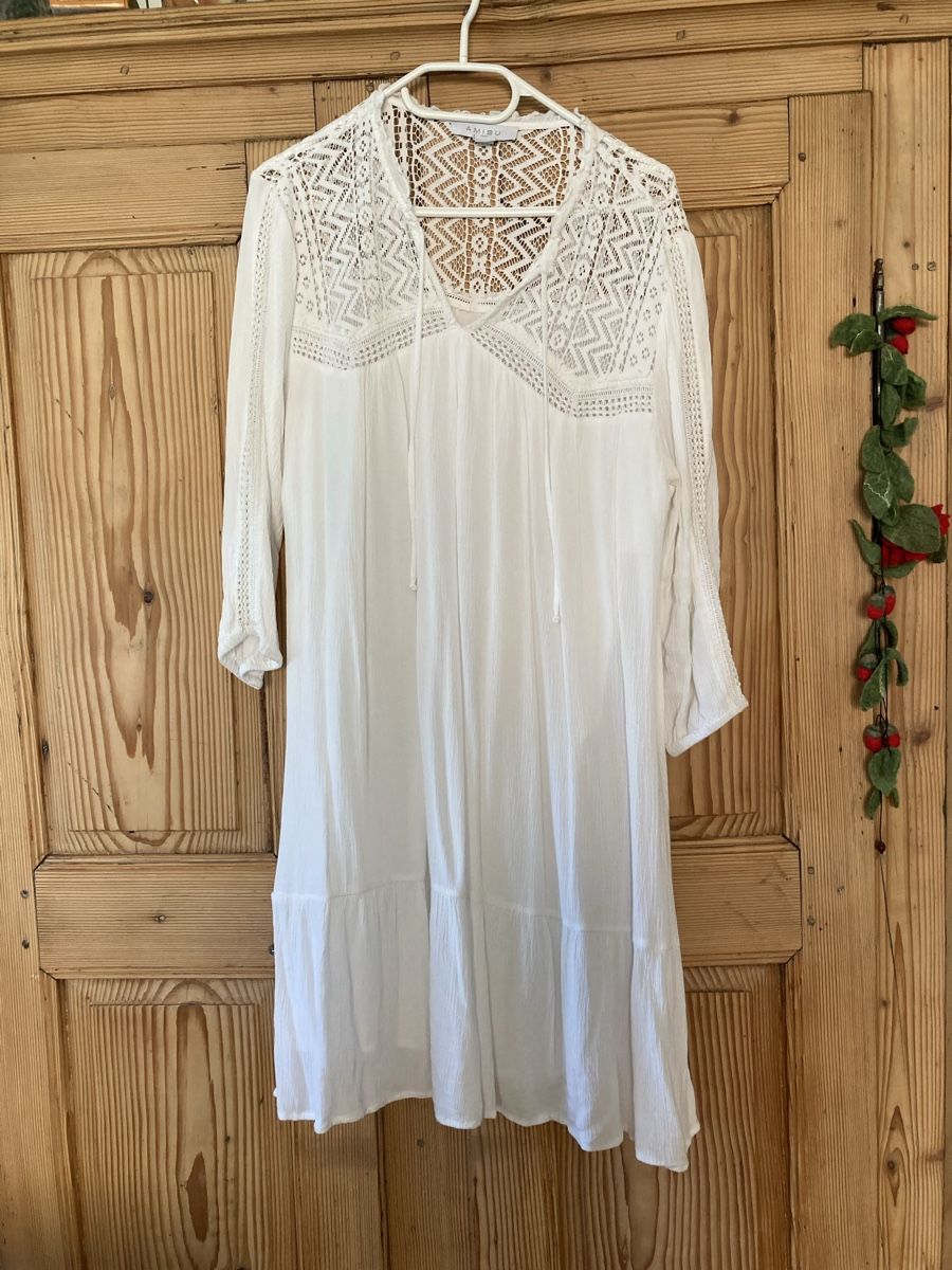 Robes: Weisses Hängerkleid 42 – D'occasion à Schaffhausen par christamawe