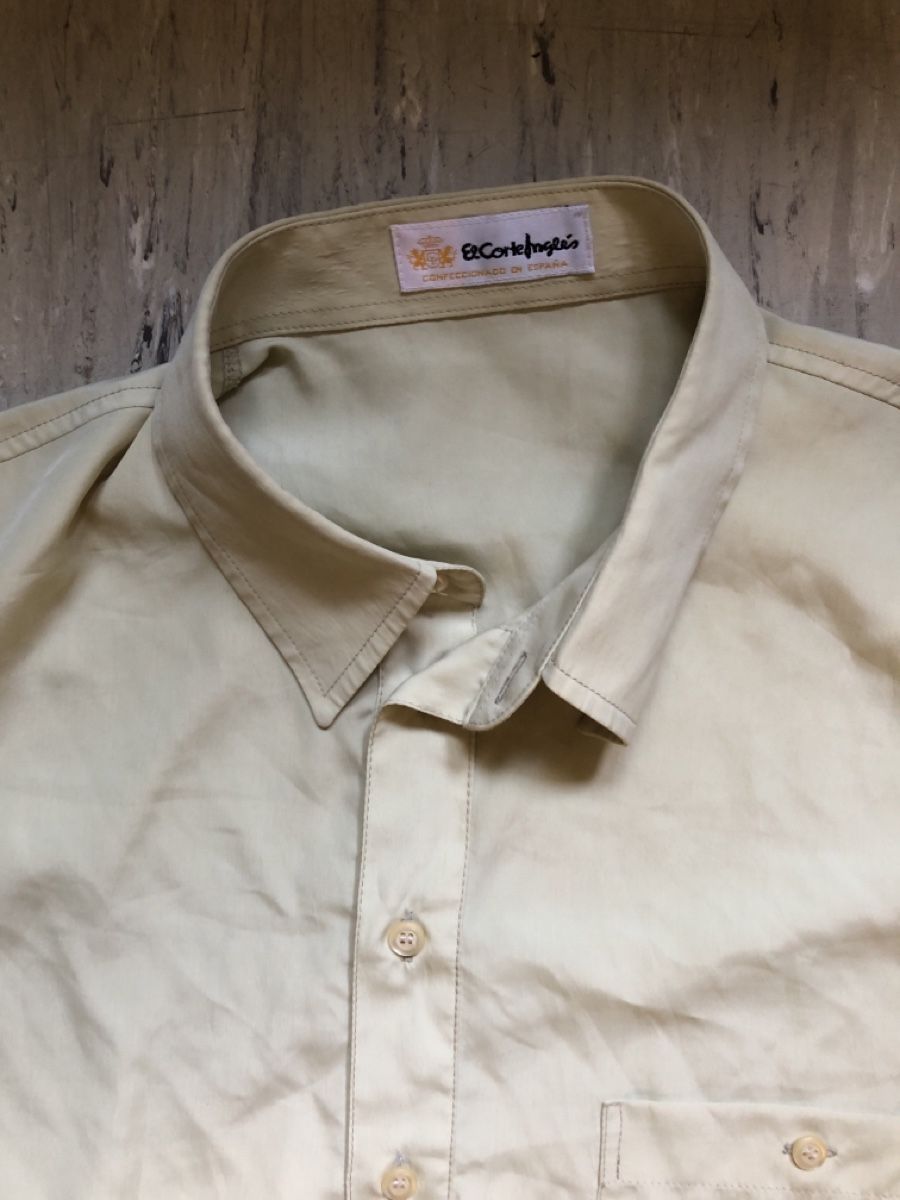 Blusen: Vintage Bluse/Hemd // seidenfeeling / hellgelb – Gebraucht aus Zürich von aurelia_nater 1