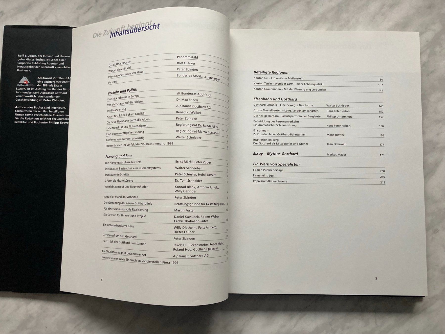 Libri: Gotthard Der längste Tunnel der Welt – Usato da Mirchel venduto da buecher_wurm 1