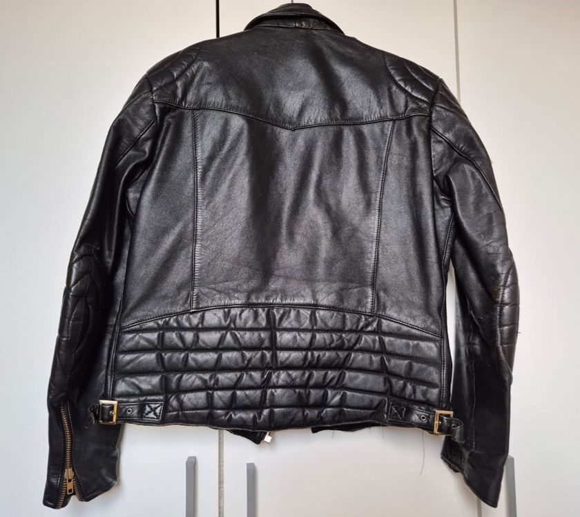 Bikerjacke Motorrad Lederjacke Herren Gebraucht Lederjacke Leder