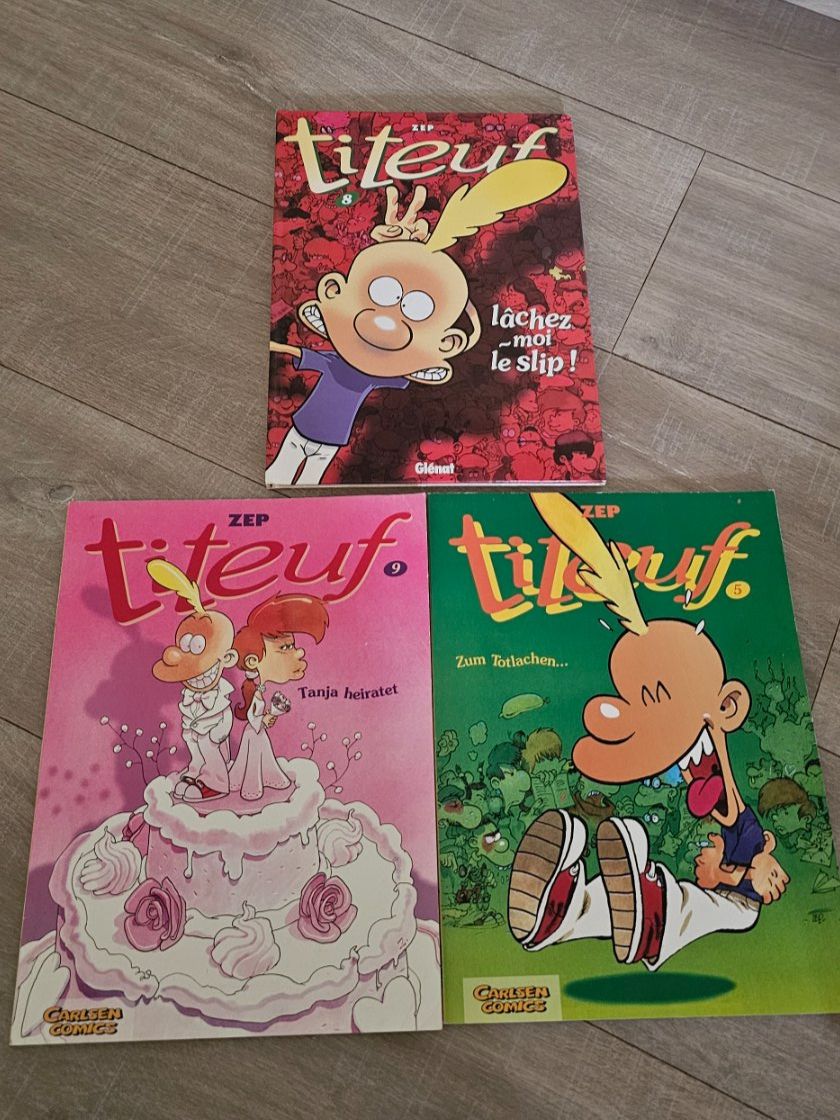 Comics: Titeuf Comics Album 5, 8, 9 – Gebraucht aus Seengen von artemik