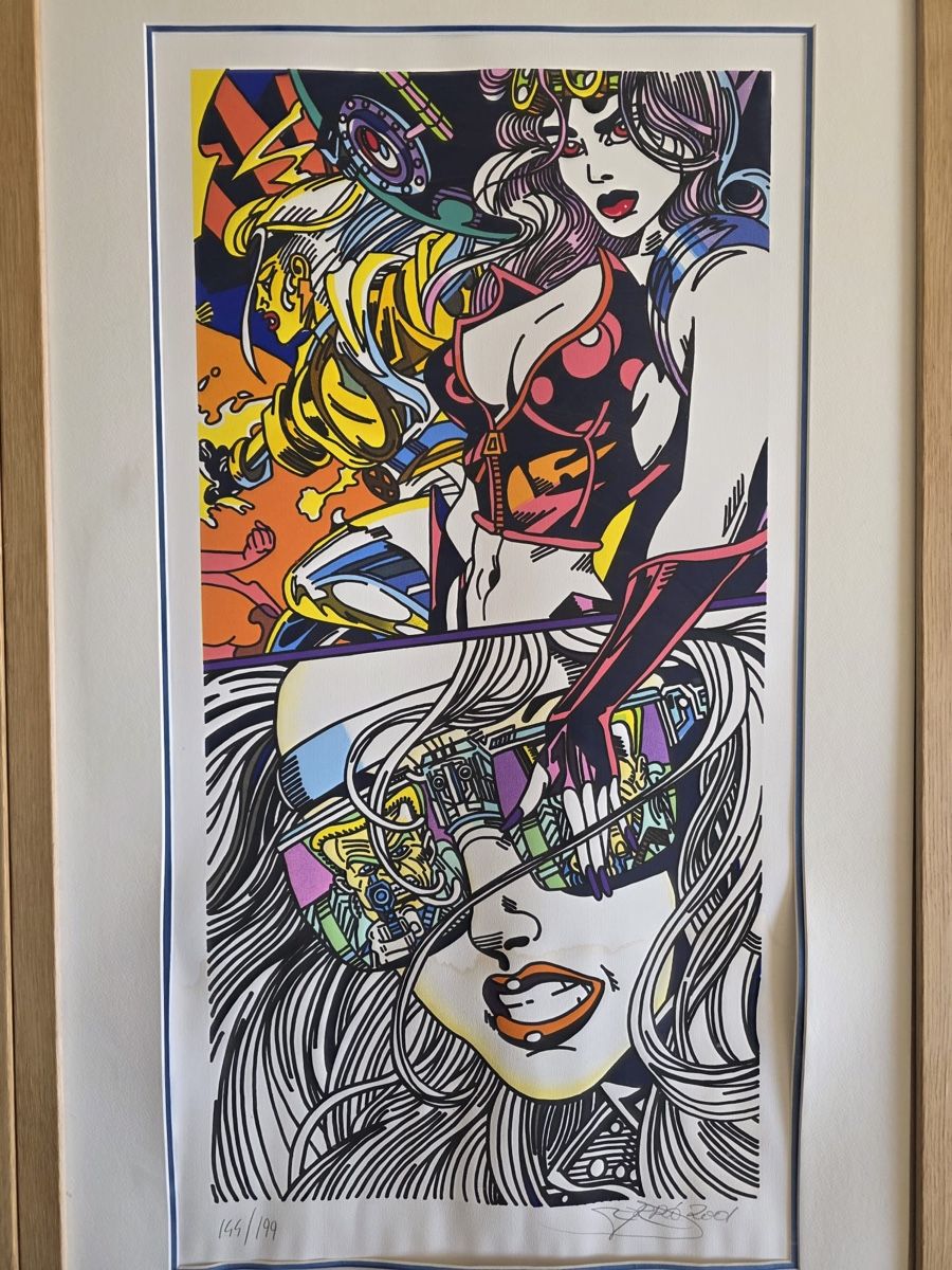 Grafica & Litografie: 2 lithographies Pop Art signées ERRO 2001 numérotées – Usato da Genève venduto da DELIRBEADS 4