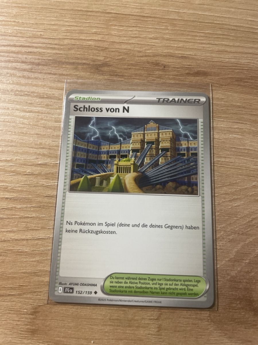 Pokémon Sammelbilder & Trading cards: Schloss von N – Gebraucht aus Sargans von Didis