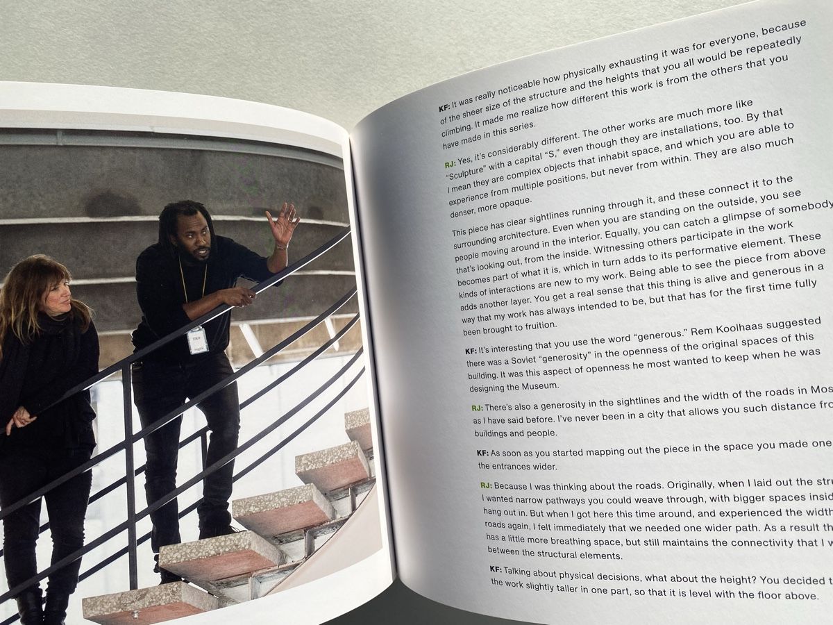 Bücher: Rashid Johnson: Garage Museum Book, Art Installation. – Gebraucht aus Zürich von Coffeetable88 1