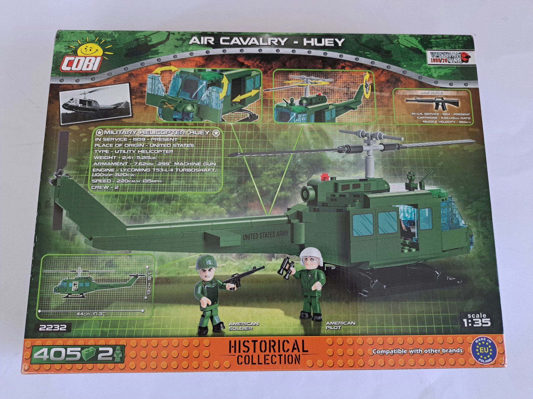 Cobi Kit di costruzioni: COBI 2232 UH-1 Huey – Nuovo e nell'imballaggio originale da Igis venduto da magneto_hg 1