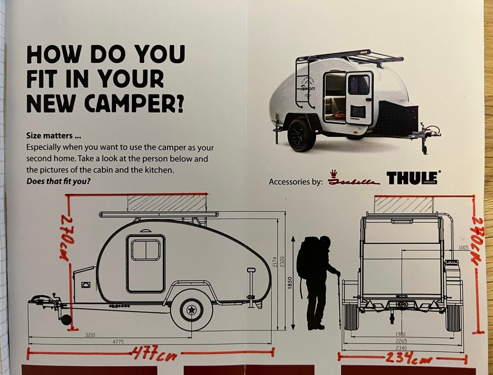 Véhicules de camping: Teardrop "Hero Camper Ranger" – D'occasion à Hinwil par Pingu06 9
