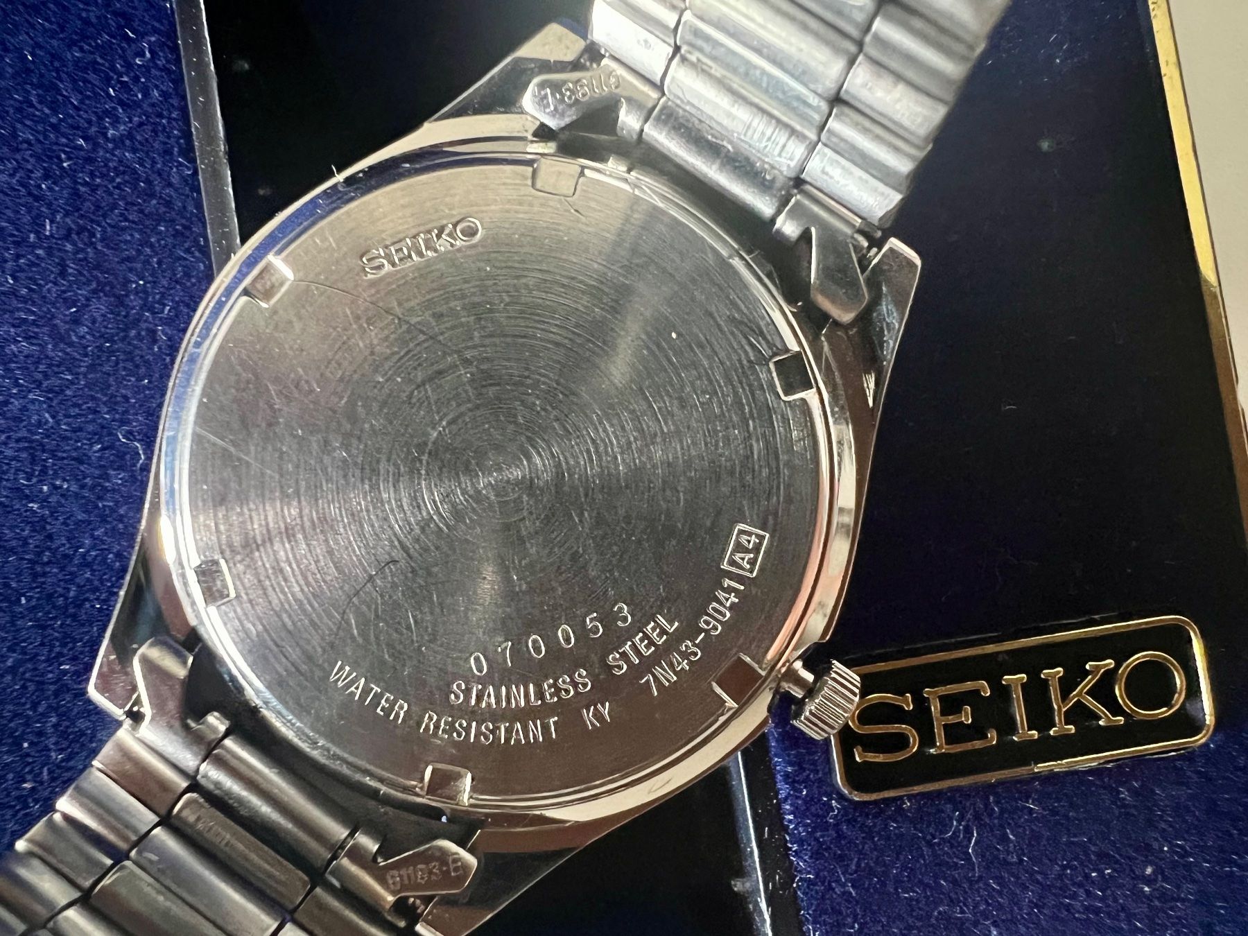 Seiko Montres: SEIKO Quartz Ref. 7N43-9041, with original box, mid 90‘s – D'occasion à Le Mont-sur-Lausanne par LycaGallery 6