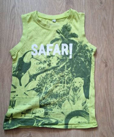 Kinder Tanktop Safari Motiv Grösse 116 