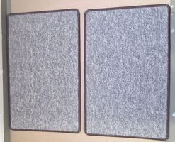 2 Stück Teppich Türvorlege Fussmatte 48x78