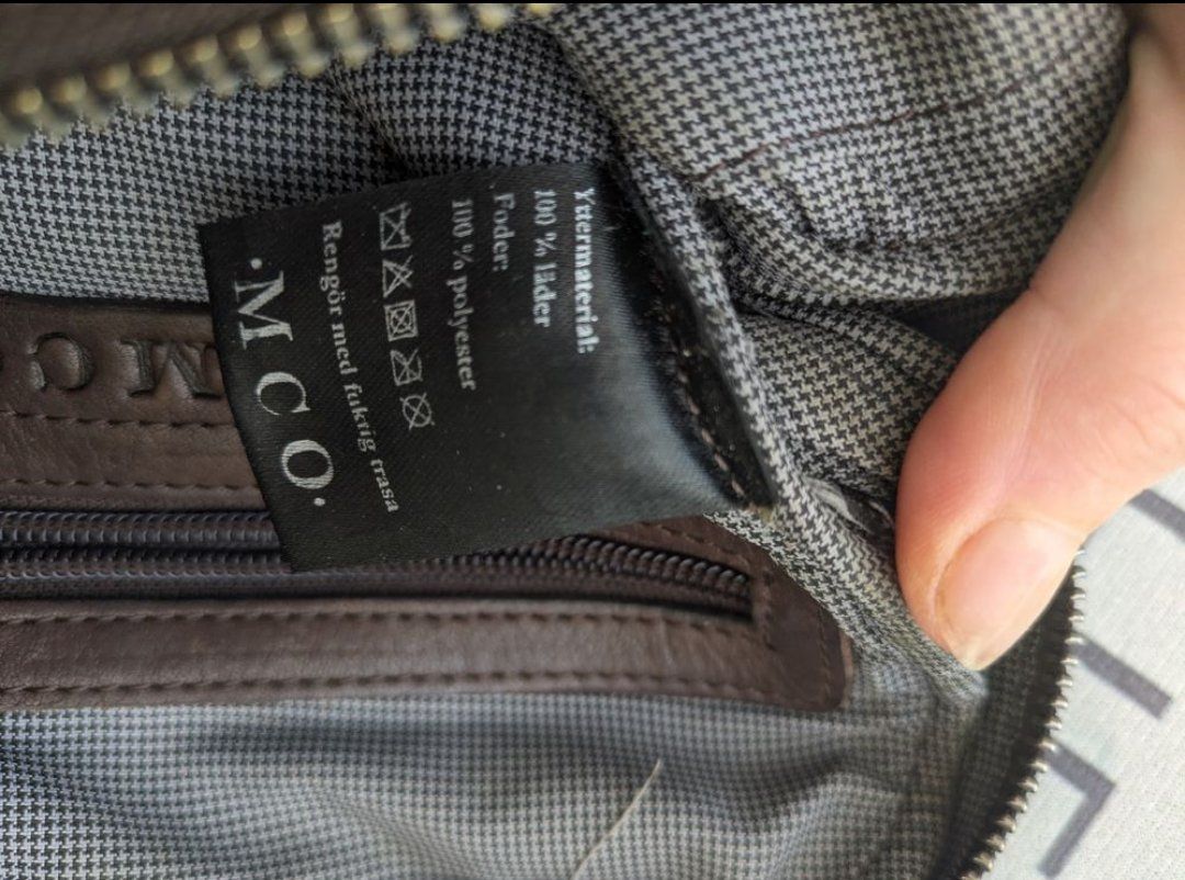 Borse: Umhängetasche MCO Leder braun – Usato da Burgdorf venduto da SauceBernoise 5