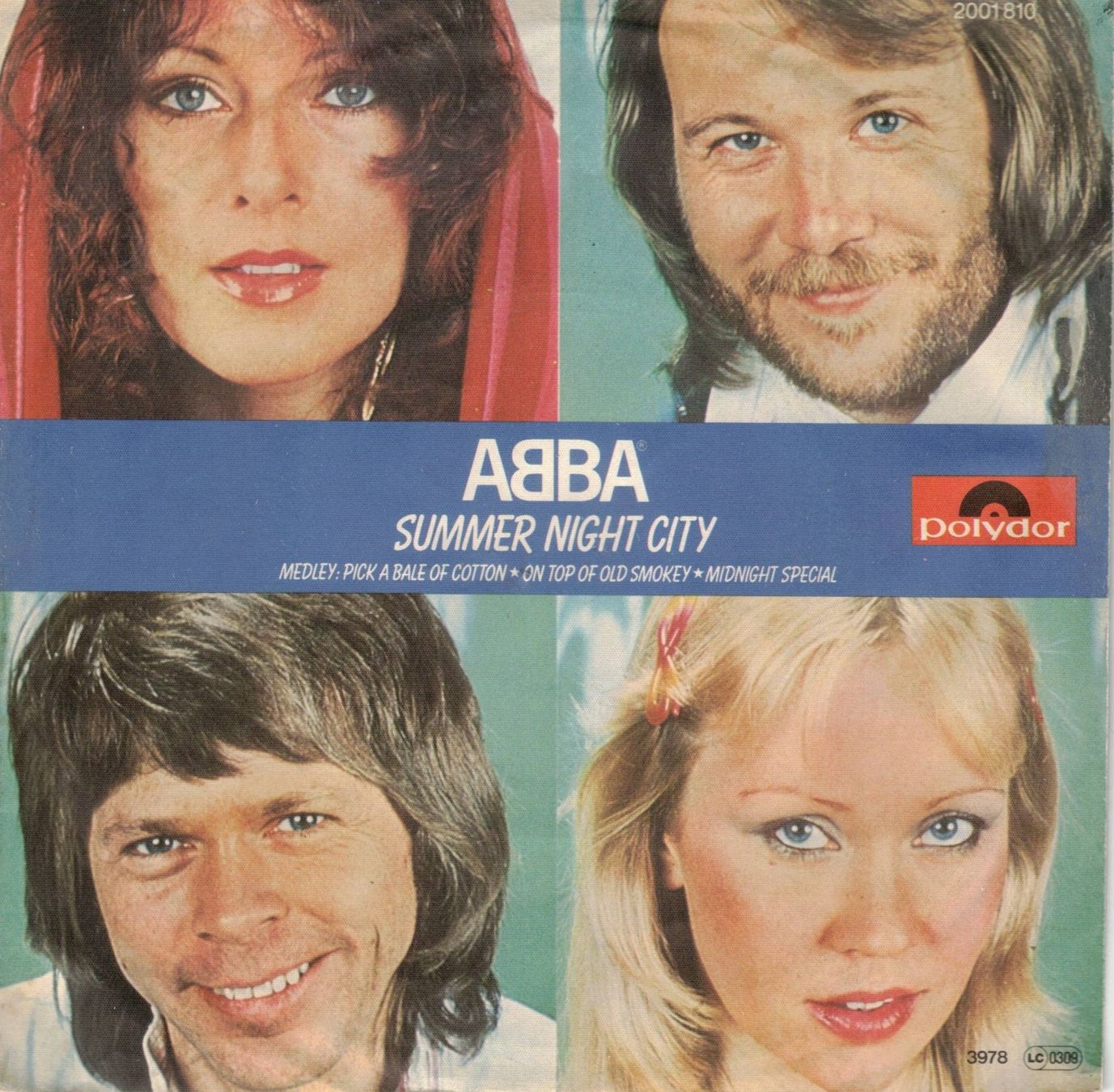 Dischi in vinile: ABBA  --  Summer night City  Single7 – Usato da Rheinau venduto da asteng