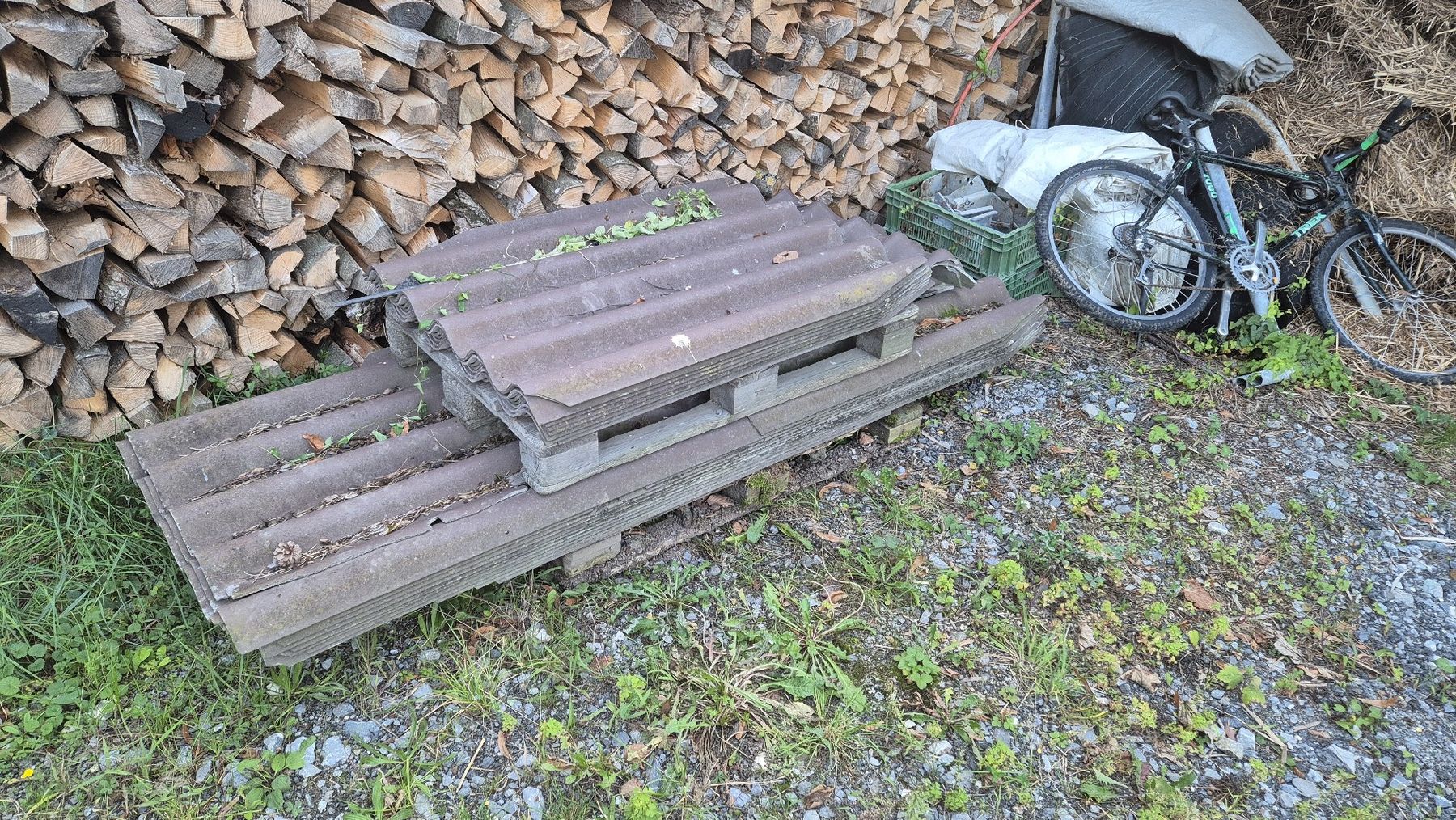 Eternit Servierplatten: Eternitplatte – Defekt aus Gwatt (Thun) von flo_95r8