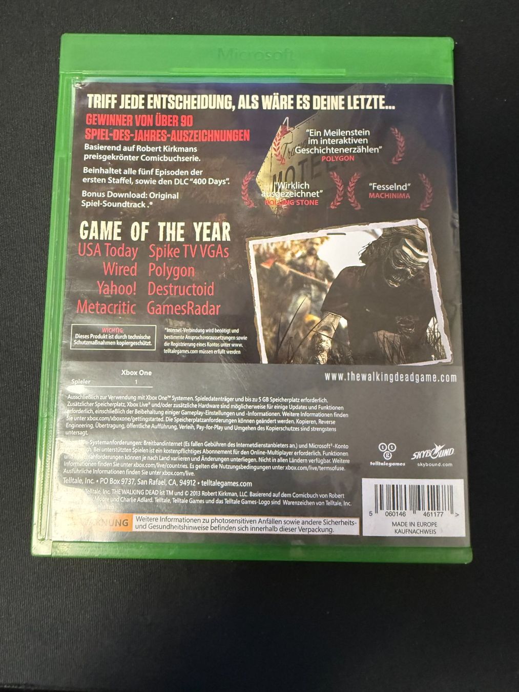 Microsoft Giochi: The Walking Dead - Xbox One – Usato da Pont-de-la-Morge venduto da Darfal 2