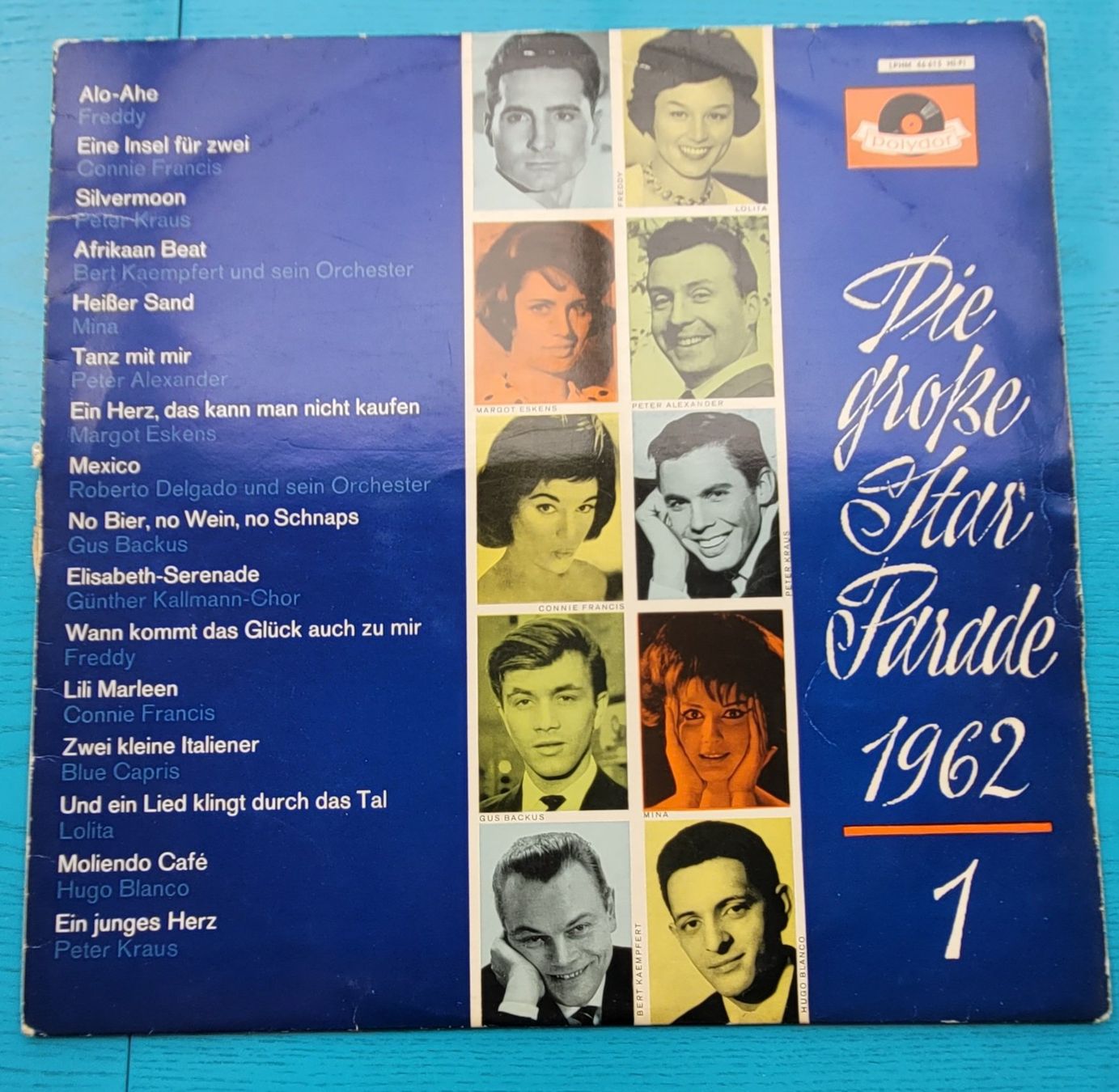 Dischi in vinile: Die grosse Starparade 1 von 1962 – Usato da SCHÜBELBACH venduto da CoKaHa