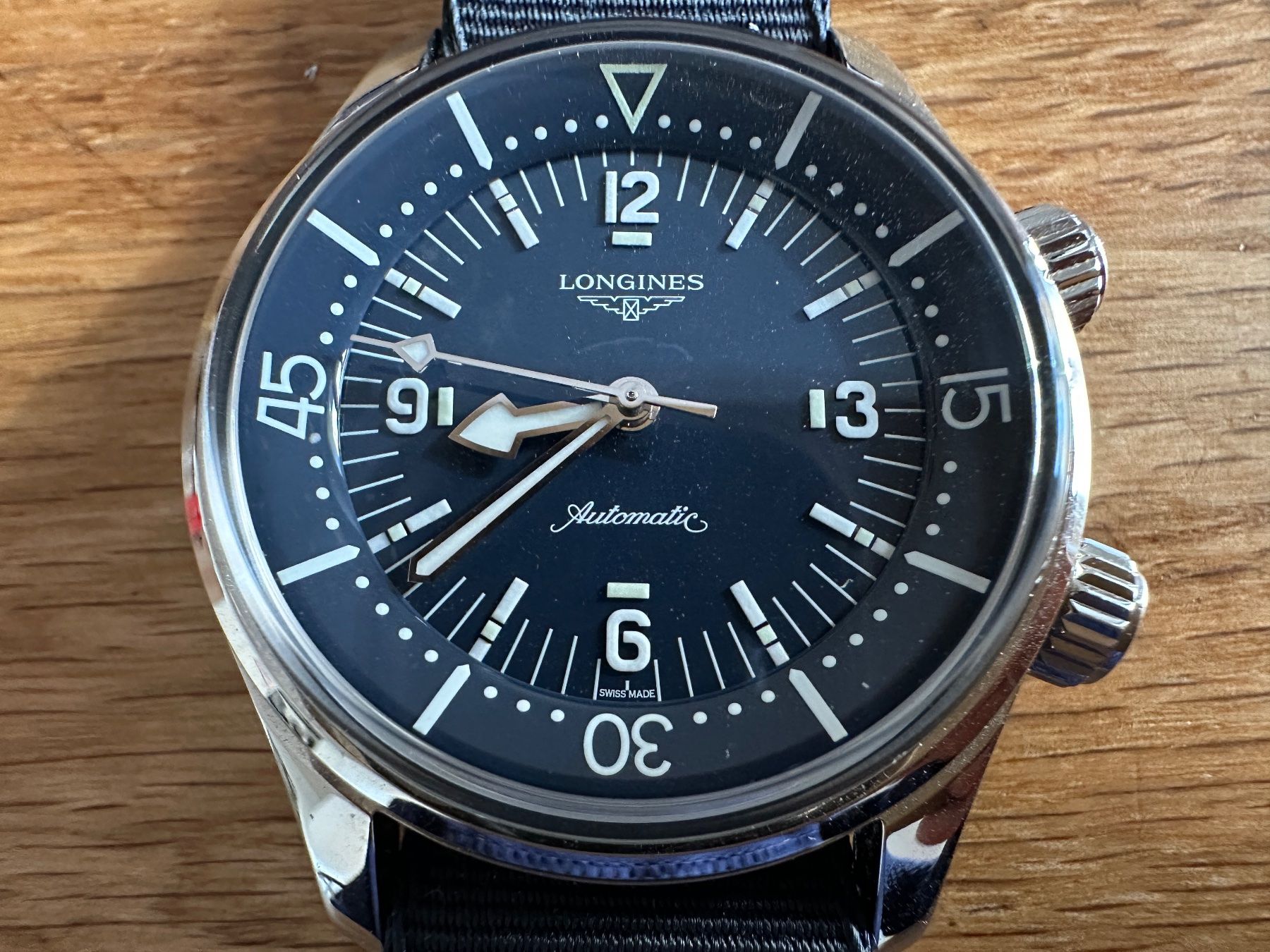 Longines Orologi: Longines Legend Diver 39 L3.764.4.90.2 Full-Set – Nuovo (secondo la descrizione) da Matten b. Interlaken venduto da cour13 4