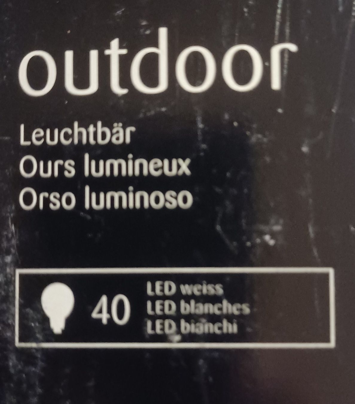 Migros Guirlandes lumineuses: Weihnachtsbeleuchtung Eisbär – D'occasion à Egerkingen par John001 2