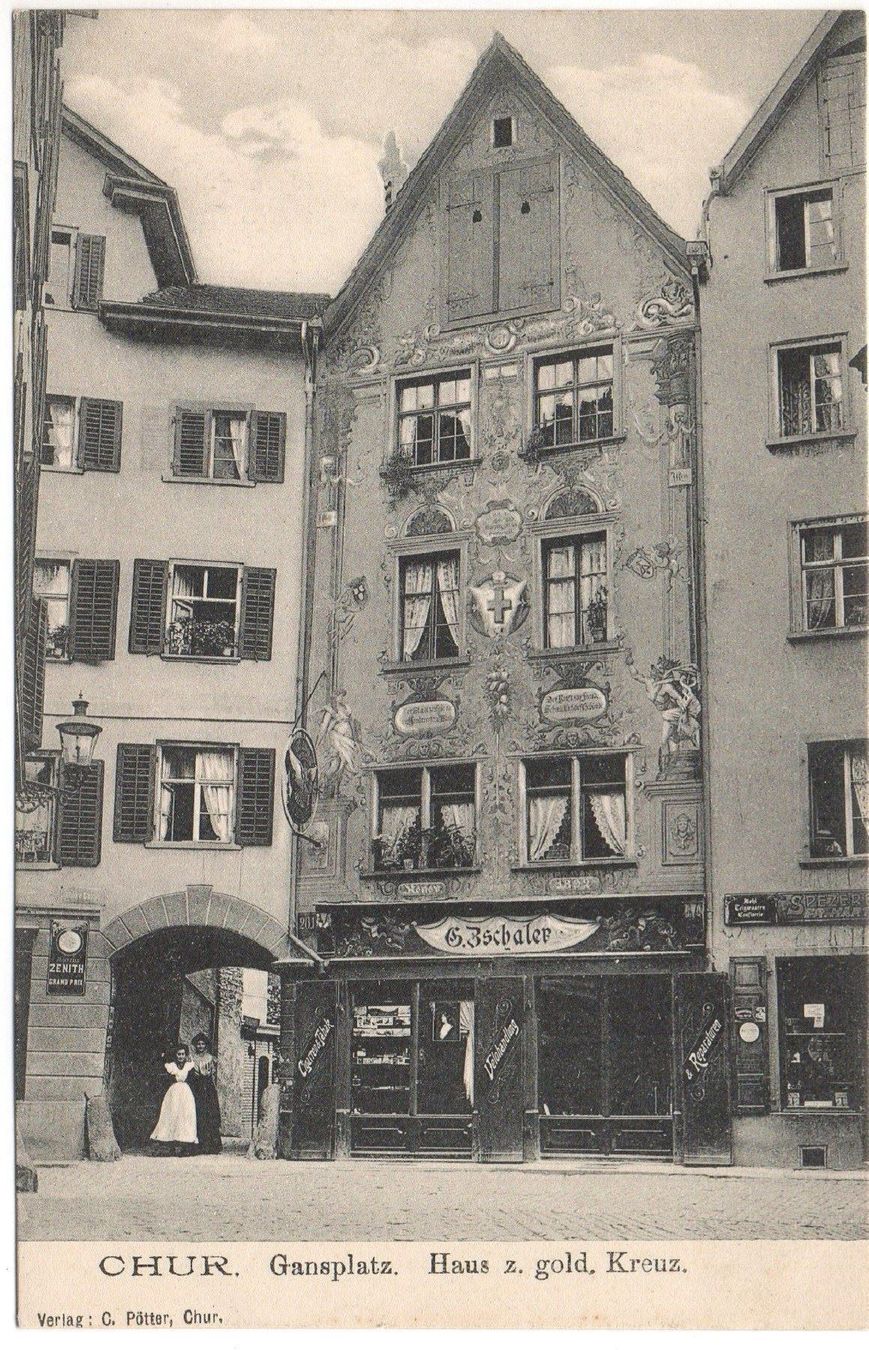 Cartoline postali: CHUR Velohandlung Tschaler - Puppen Klinik – Nuovo (secondo la descrizione) da Jona venduto da philajona